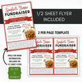 spaghetti dinner fundraiser flyers for handouts